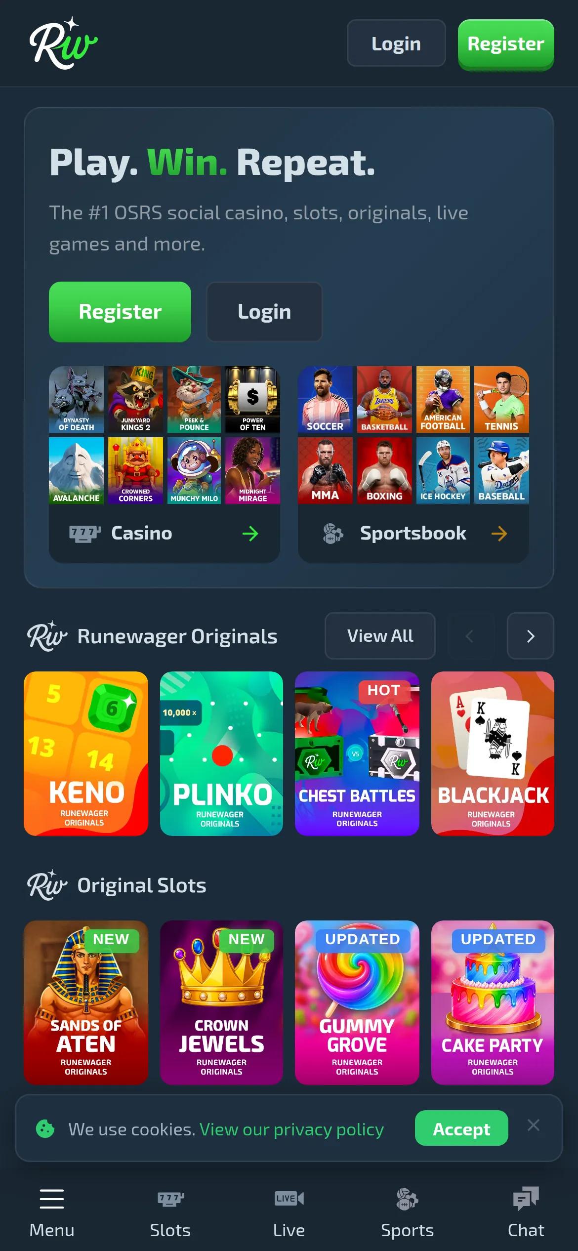 Homepage